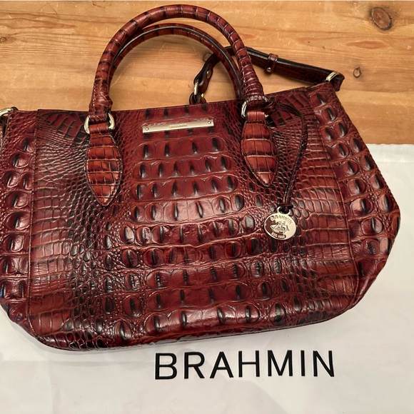 Melbourne Collection Asher Crocodile 🐊 Embossed Tote Bag (Mini) - Picture 5 of 10